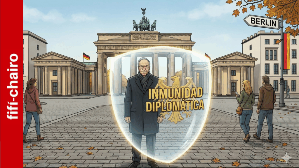 inmunidad diplomática a Gertz Manero
