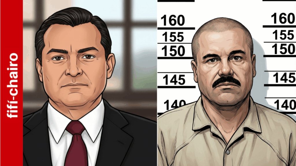 Gerrtz Manero jefe de García Luna.
Gertz Manero y fuja del Chapo